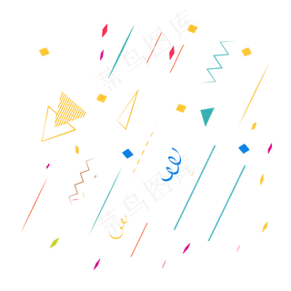 动感时尚波浪素材,免抠元素