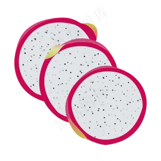 热带水果白心火龙果