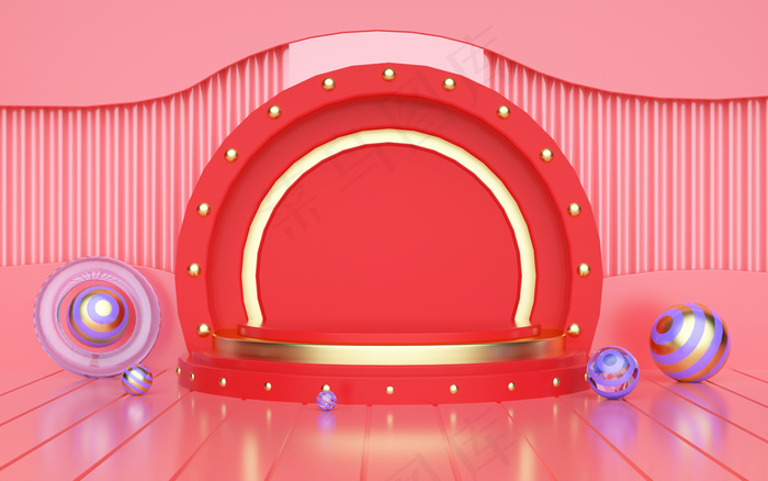 立体背景 立体空间 3d c4d 立体