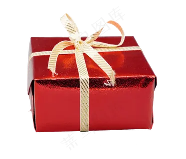 红色圣诞礼盒,免抠元素