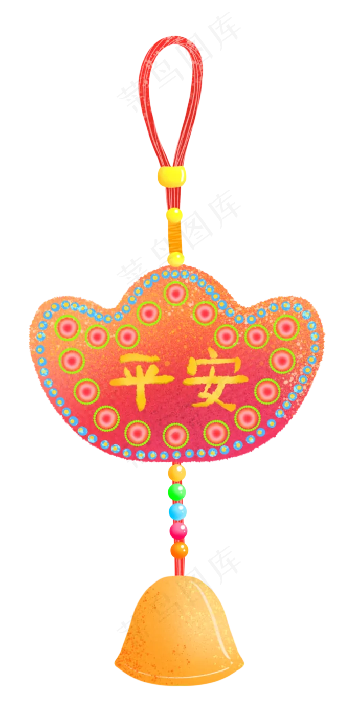 平安祈福锦囊(2000X4000(DPI:300))psd模版下载