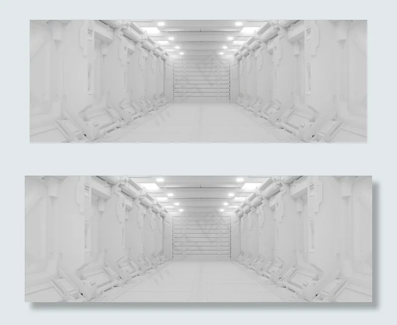 c4d三维空间商务科技