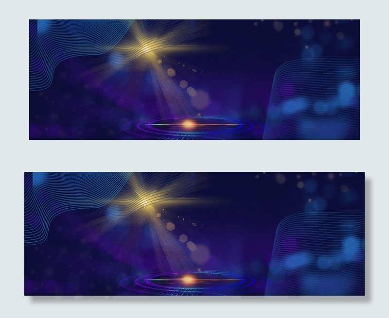 电子商务科技蓝色科技会议海报背景