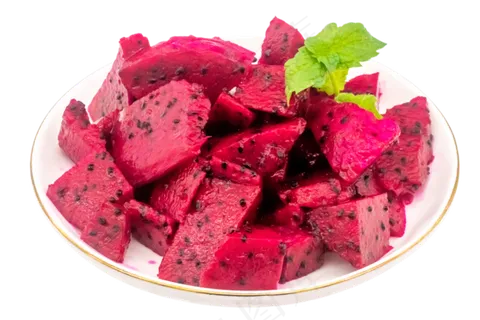 盘装切丁火龙果