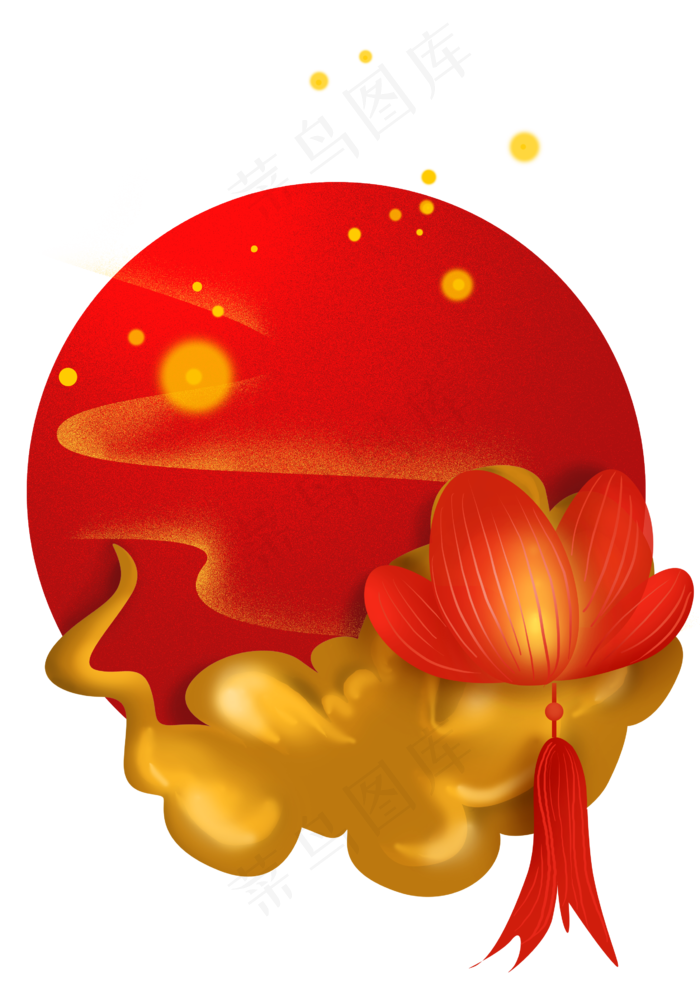 农历新年元宵节文字框边框,免抠元素(2588*3660px 300 dpi )psd模版下载