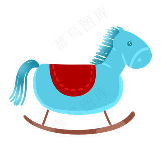 蓝色木马儿童节