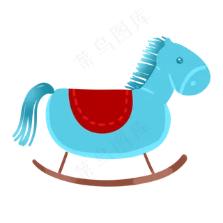 蓝色木马儿童节