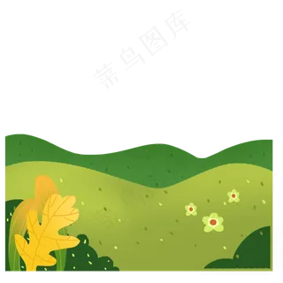 绿色草地免抠PNG素材 绿色草地免抠PNG素材