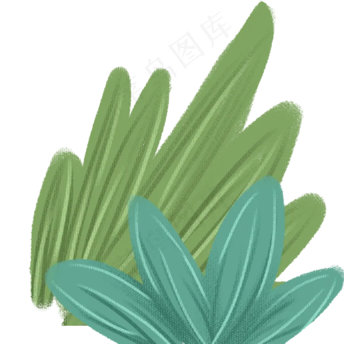绿叶春季自然植物