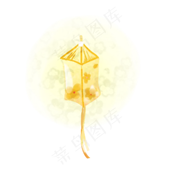 中元节鬼节手绘卡通创意小船上的(600X600(DPI:72))psd模版下载