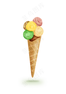 暑假夏日夏季食物冰淇淋