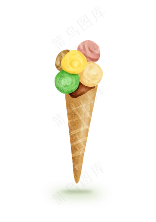 暑假夏日夏季食物冰淇淋