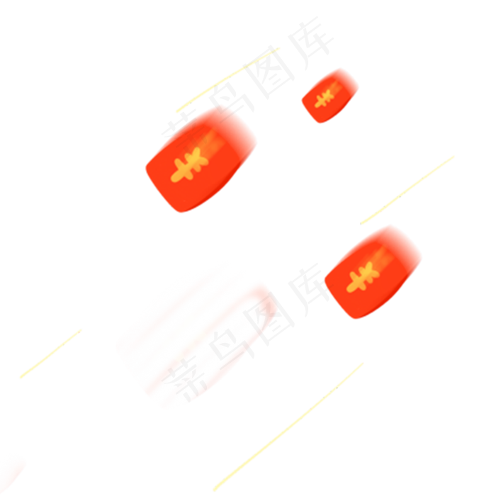 三个漂亮的红包免抠图(2000*2000px 300 dpi )psd模版下载