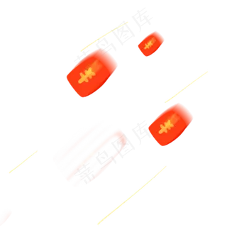 三个漂亮的红包免抠图