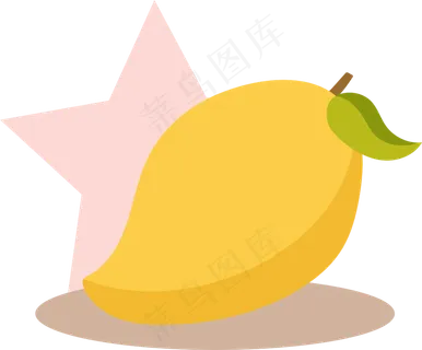 矢量芒果设计免抠素材下载