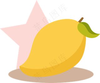 矢量芒果设计免抠素材下载