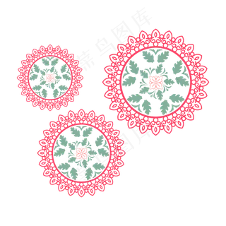 矢量手绘卡通花纹 矢量手绘卡通花纹