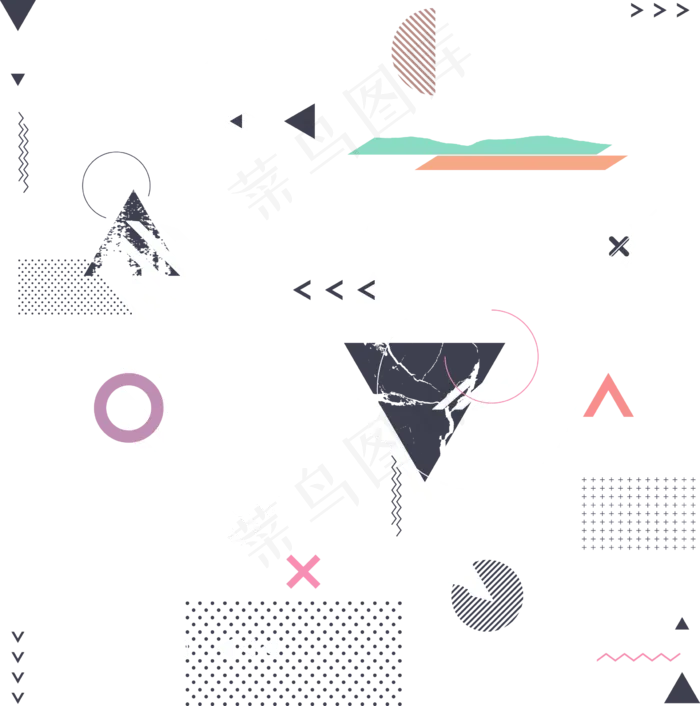 购物节618黑白青色科技风边框(3000X2000(DPI:300))psd模版下载