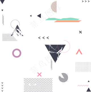 购物节618黑白青色科技风边框