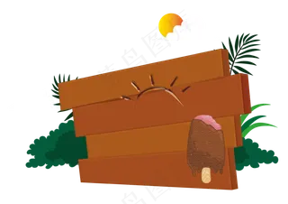 绿色夏日清爽促销优惠