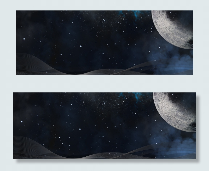 星球大气海报背景