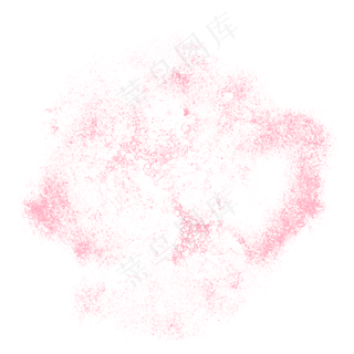 粉色斑驳颗粒状散点喷枪颜色喷溅