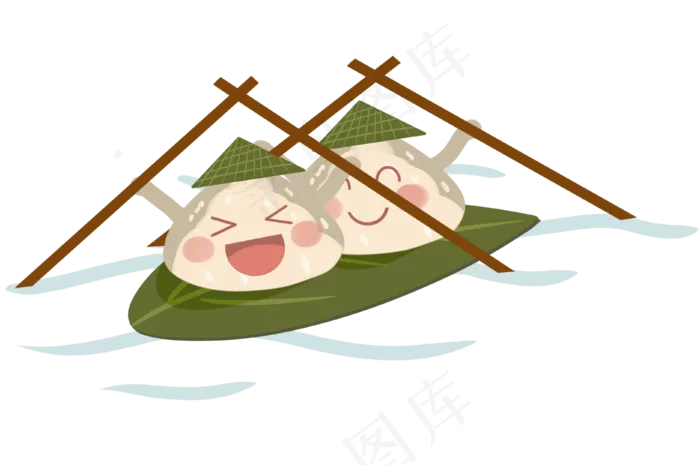 端午节粽子(3735X2480(DPI:300))psd模版下载