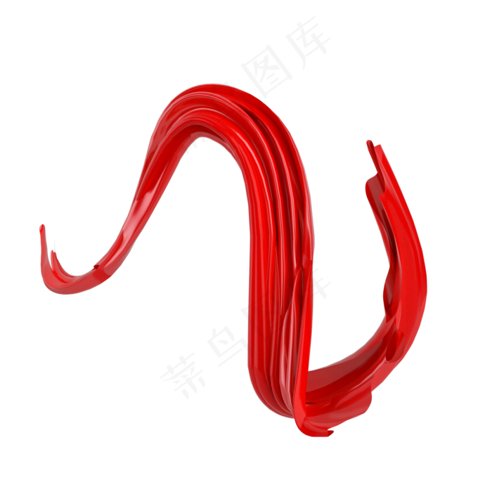飞舞的旗子(2000X2000(DPI:300))psd模版下载