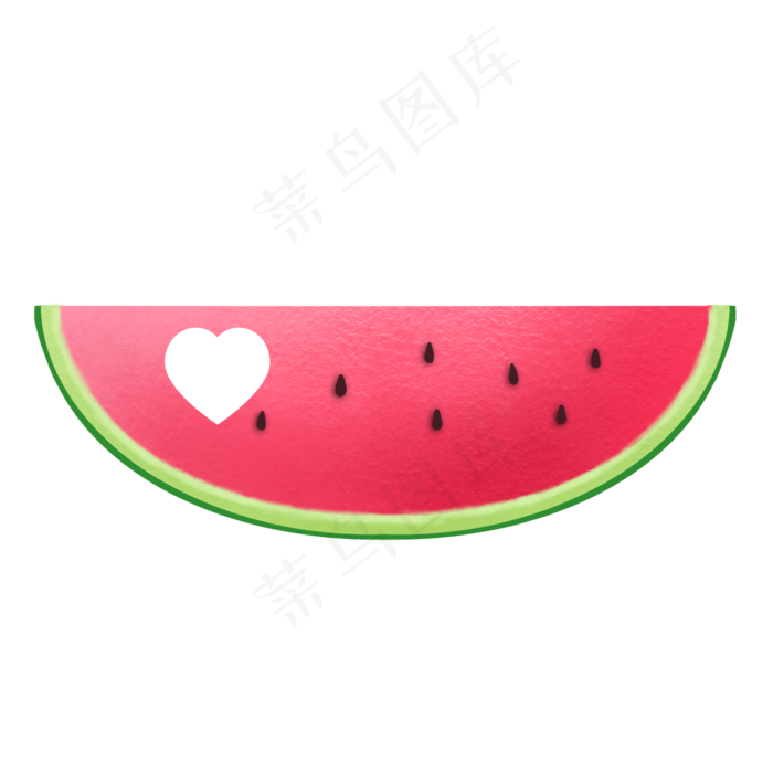 夏日水果爱心挖空仿真西瓜