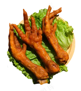 鸡爪卤鸡爪,免抠元素