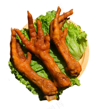 鸡爪卤鸡爪,免抠元素