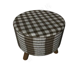 C4D仿真实物小凳子家用,免抠元素