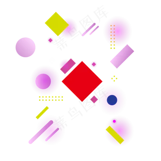 618电商主题装饰素材