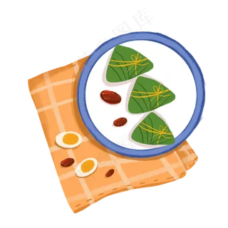 端午节粽子卡通设计元素