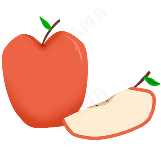夏季水果红色苹果