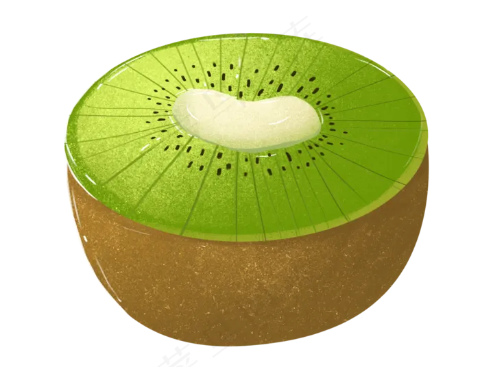 一半猕猴桃(1303X997(DPI:300))psd模版下载