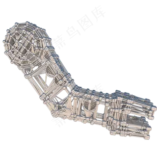 科技智能繁琐手臂,免抠元素