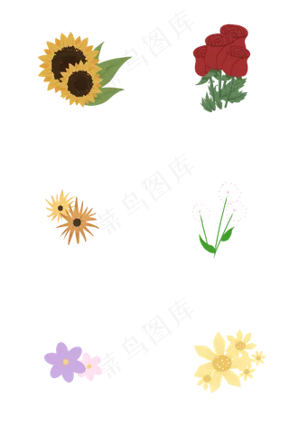 浪漫花朵玫瑰花束