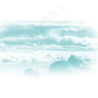 海浪蓝色海洋大风大浪,免抠元素 海浪蓝色海洋大风大浪,免抠元素