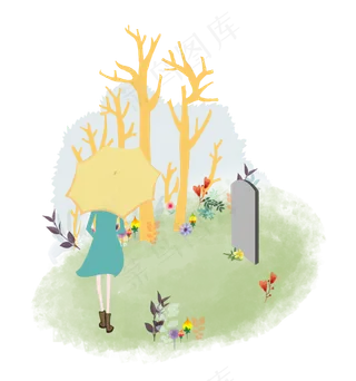 清明时节扫墓祭祖