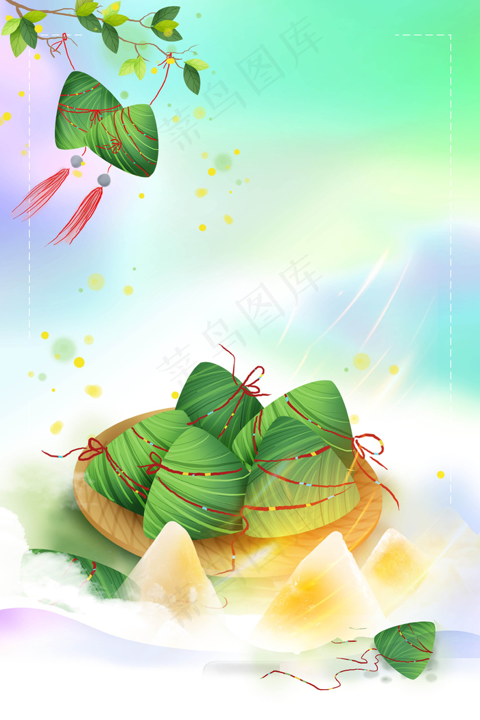 简约端午节创意海报
