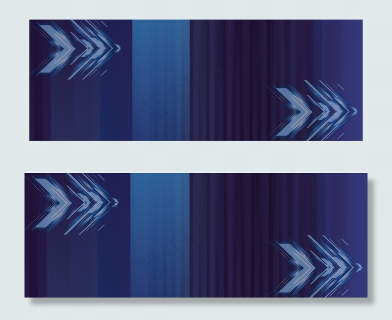 创意科技蓝色智能banner