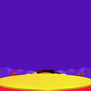 几何轮盘跑马灯科技商务数码淘宝主图