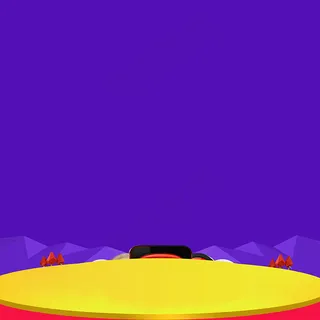 几何轮盘跑马灯科技商务数码淘宝主图