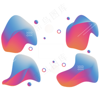 618彩色流体渐变618炫彩流