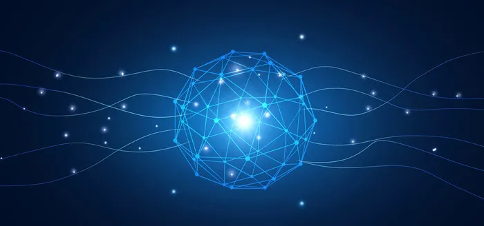 科技 线条 创意 蓝色(1920*900px 	       )psd模版下载