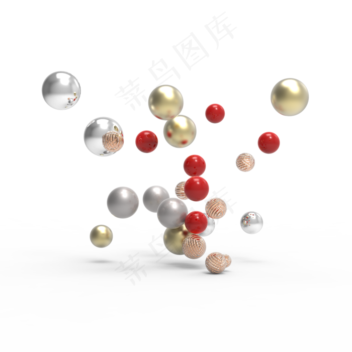 漂浮彩球(2000*2000px 300 dpi )