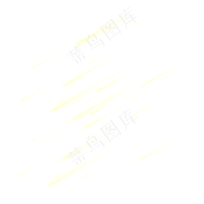 金光的流星雨免扣,免抠元素(2048*2048px 300 dpi )psd模版下载