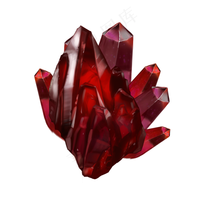 宝石天然碎裂石子(2000X2000(DPI:300))psd模版下载