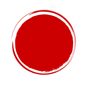 中国风圆形印章